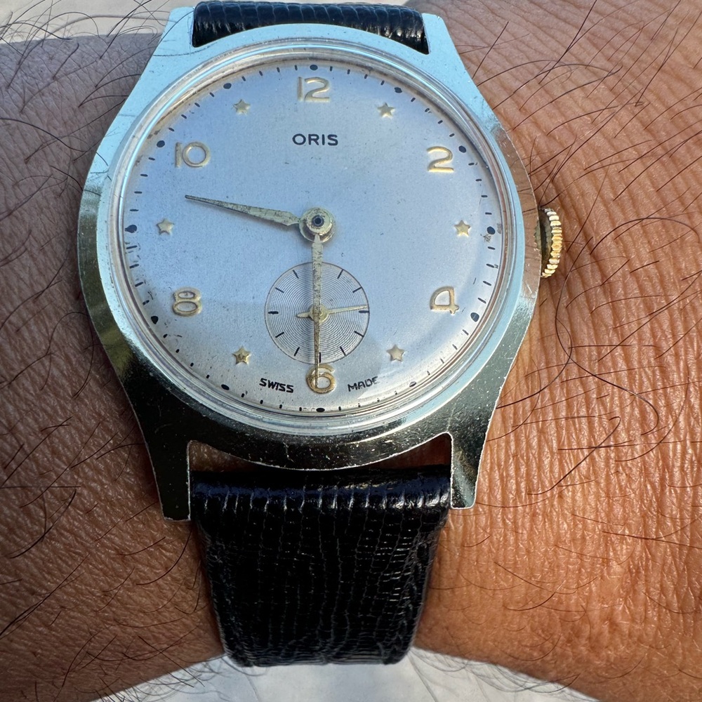Vtg Oris Swiss Made Manual Wind Men’s Watch 🔥🔥